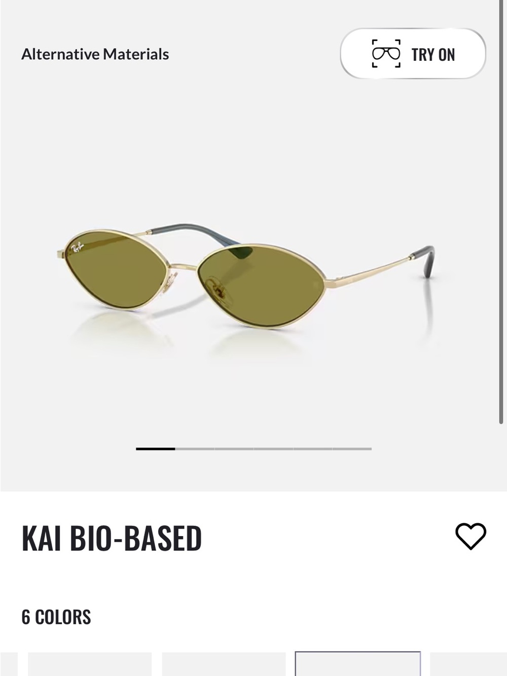 Ray-Ban Women's Oval Sunglasses in Olive & Gold